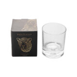 Jenna Clifford Frosted Whisky Glass Leopard