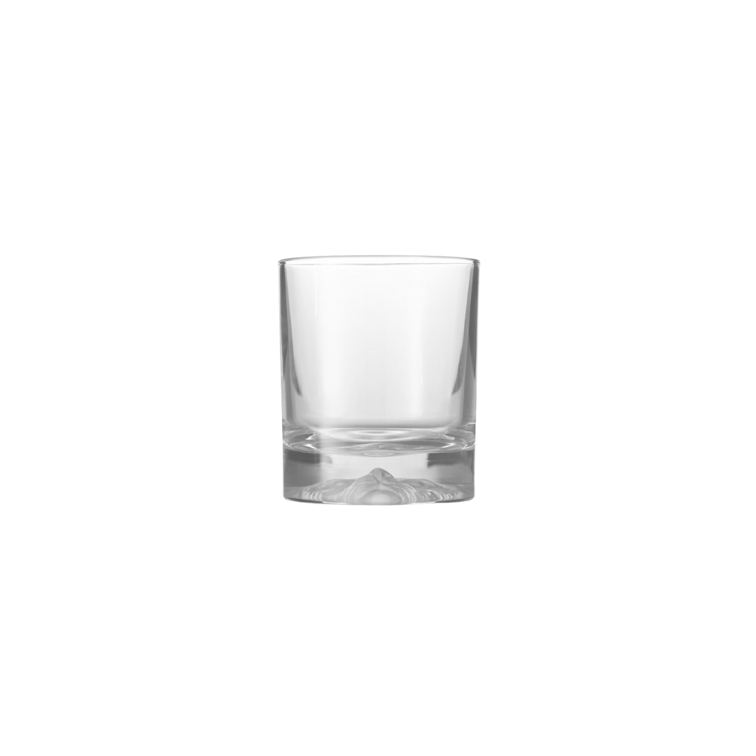 Jenna Clifford Frosted Whisky Glass Leopard