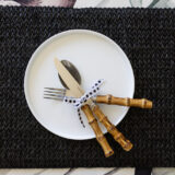 Home Classix Woven Placemats 31x43cm Set of2 Black