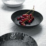 Alessi Centrepiece in Steel Coloured Super Black